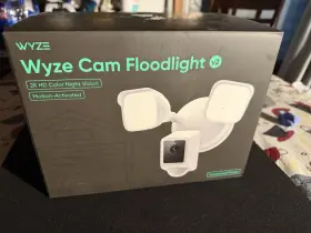 Wyzecp1 Wyze Cam Floodlight V2 2k Color Night Vision Motion Hardwired White Ip65 Wyzecp1 Wyze Cam Floodlight V2 2k Color Night Vision Motion Hardwired White Ip65