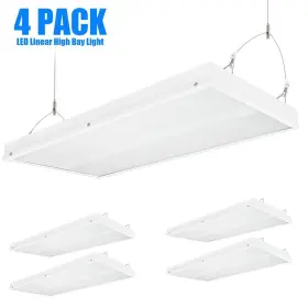 Wyzm 313113498429 2 Ft. 400-watt Equivalent Integrated Led White High Bay Light With 16000lumens 1