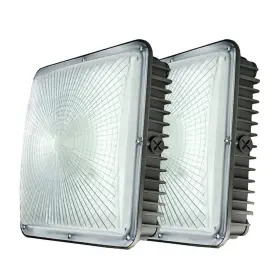 8400 Wyzm 711221417965 300-watt Equivalent Integrated Led Outdoor Security Light Lumens Canopy