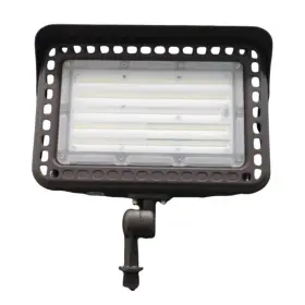 Fl-150w-b Wyzm 600 Watt Equivalent 18000 Lumen 120 Bronze Dusk To Dawn Integrated Led Flood