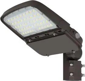 Xby-plc-150w-a Xbuyee 150w Led Parking Lot Light With Dusk To Dawn Photocell Dimmable Pole Li