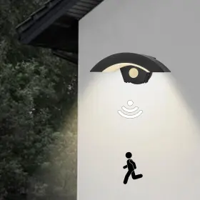 Xc-c604-2 Xcofzob Fba#xc-c604-2 Motion Sensor Outdoor Lights 18w 1500lm Led Wall Light Ip65 Waterproof Alum Inch