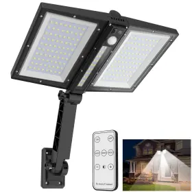 0467 Xingruyu Solar Street Lights Outdoor With Remote Control Double Panels