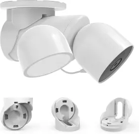 Df1182 Xlttywl Nest Flood Light Camera Outdoor Eave Mount Bracket Stability Abs Protect