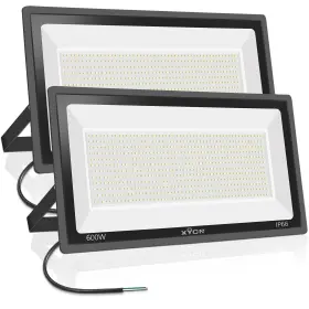 Pg-600w-2 Xycn 600w 2pack Led Stadium Flood Lights 3050w Equivalent 67500lm Super Bright L