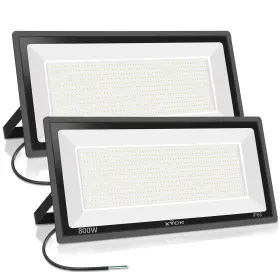 Pg-800w-2 Xycn 800w 2pack Led Flood Lights 3700 Watt Equivalent 89500lm Super Bright Outdoor