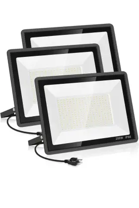 200w-tg-xpg-a Yanycn 3 Pack 200w Led Flood Light Super Bright 3pack