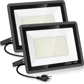 250w-tg-xpg-2 Yanycn 2 Pack 250w Led Flood Lights Outdoor Super Light 2pack