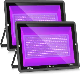 700w Yanycn 726084814967 High Power Uv Led Blacklight Floodlight Xycn 395nm Outdoor Stage Light 2x