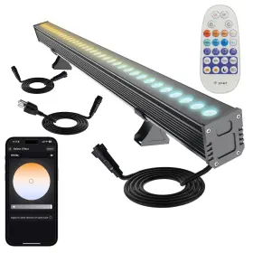 W72cw Yasotek Linkable Led Wall Washer Light Dimmable 1-100% Via App Control 72w 2700-6500