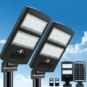 Ns-sslp-60 Yat Lighting 7000w Solar Street Lights Outdoor Waterproof Dusk To Down With Motion Sensor