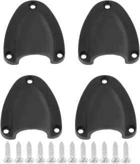 Yetaha 744759142207 Marine Wire Vent Cover 4 Pack Nylon Cable Clamshell Cap With Screws