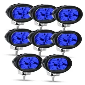 Ygmylandbb Us-030reflector-8pcs Uk Led Forklift Light 20w Lights 12v-80v Warning Work 8 Pack