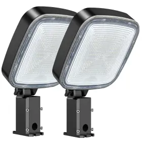 Yihuven 756190985206 150w Led Barn Light 20000lm Dusk To Dawn Area Yard Lights With Radar Motion