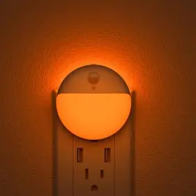 Yunlex 659135309863 2 Pack Plug In Sleep Night Light With Motion Sensor And Dusk To Amber