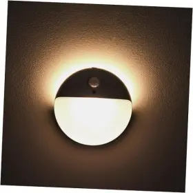 Yunlex 689323816415 2 Pack Motion Sensor Light Indoor 2.6 Inch Small Stick On Lights Warm White