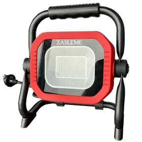030001r Zasleme 50w Led Work Light With Stand 7000lm Ip65 Waterproof Flood Portable Wor