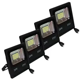 Zeez 023867954446 Lighting - 20w Cool White Led Flood Light Outdoor Security Garden Landsc