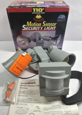 Sl-5408-gr Zenith 016963540842 Motion Activated Sensor Security Flood Light 110 Heath