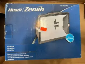 Hz-5505-bz Zenith 016963550582 Health Non Motion Security Light