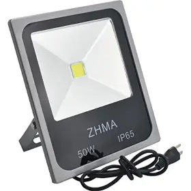 Aus-5-007 Zhma Led 50w Outdoor Flood Light 6000k Daylight White Super Bright 150w Hps