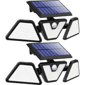 Bs-a3 Zookki Solar Outdoor Lights 275 Led Motion Sensor 270 Wide Angle Ip65 Waterproof