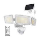 Ensenior 5 Motion Sensor Modes Solar Security Light, 1800LM 270 Wide Angle New. Price: $53.22.