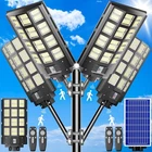 Loyoele 9000W Solar Street Lights Outdoor 240000 Lumens 9500, Black New. Price: $551.23.