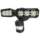 27-WATT 180-DEGREE Black Motion Sensor Outdoor Led 5000K Dusk Dawn Floodlight Open. Price: $30.59.