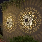 Gardencave 2 Solar Fence Lights Metal Powered Pack, Mandala New. Price: $37.35.