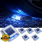 Etetale Blue Solar Dock Lights 6 Pack Outdoor Waterproof New. Price: $53.99.