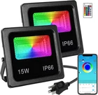 Z 150W Led Changing Flood Lights Multi Colors Rgb Uplighting With Remot... New. Price: $73.28.