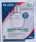 Lithonia Fluorescent Lighting Clear Aluminum Area Security Dusk To Dawn Open. Price: $59.99.
