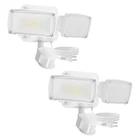 Lutec 21W Plug In Motion Sensor Light Outdoor, Flood Pack, White New. Price: $81.11.