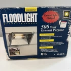 Regent Watt Quartz Halogen Floodlight Security GP-500-WL See Descrpt For. Price: $27.99.