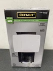 Defiant HB-1851-BK Led 180 Black Motion Battery Outdoor Flood Light 500 Lumens Used. Price: $12.98.