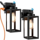Bdrofn 2-PACK Dusk To Dawn Light Fixtures,outdoor Wall Outlet-dtd New. Price: $75.66.