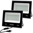 2 Pack 60W Led Outdoor Lighting Flood Lights,wall Light,work LIGHT,IP66 Water... New. Price: $55.59.