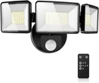 7500LM Led Security Motion Sensor Outdoor Lights, Adjustable 3 Head Fl New. Price: $31.29.