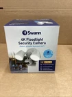 Swann Outdoor Floodlight 4K Security Camera Local Storage & Night Vision Open. Price: $104.95.