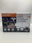 Sunforce Led Solar Powered Motion Activated Security Light 1500 Lumens W/ Panel New. Price: $39.87.