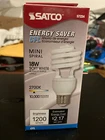 Satco S7224 18W Cfl Soft White Mini Spiral Bulb 1200 Lumens Lot 3 New. Price: $15.00.
