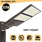 320W Led Parking Lot Light Commercial Shoebox Street Pole Fixture With Photocell New. Price: $160.68.