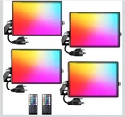 Onforu 30W Rgb Led Flood Lights With Remote Control IP66 Waterproof Dimmable New. Price: $80.00.