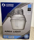 Lithonia Fluorescent Lighting Clear Aluminum Area Security Dusk To Dawn New. Price: $49.99.
