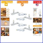 4 Pack C7 Led Light Cord Sets With On/off Switch For Holiday Decor, Indoor New. Price: $30.49.