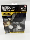 Bell + Howell Bionic Spotlight Duo Solar Motion Activated Led 7782 New. Price: $27.90.