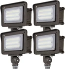 30W Led Flood Light Outdoor, Dusk Dawn, 3600LM, Waterproof, 4 Pack New. Price: $174.99.