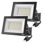 2-PACK 50W Led Flood Lights Outdoor 9000 Lumens Super Bright Security New. Price: $36.35.