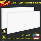 Wyzm 2X4FT Led Slim Flat Panel Recessed Drop Ceiling Light Home Shop Warehouse New. Price: $487.00.